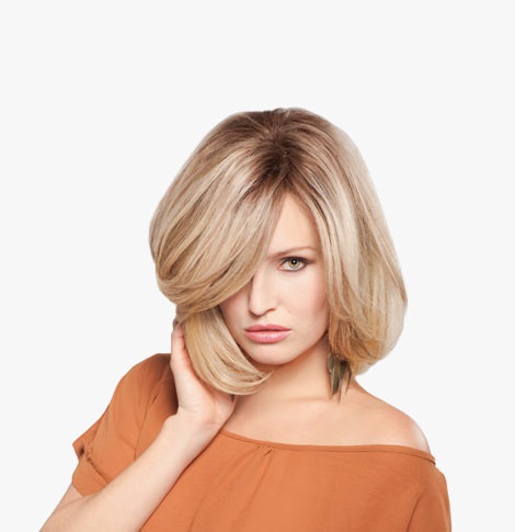 Blond volumekapsel, resultaat van een Hairdreams-verdikking